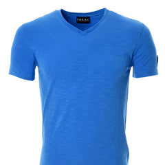 T-shirt korte mouw - Gino V - Blauw